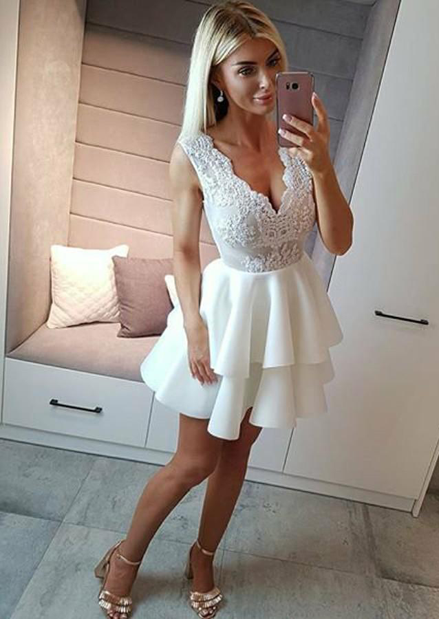 White Tween Dress 